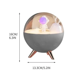 Hava nəmləndiricisi Astronaut Moon Grey