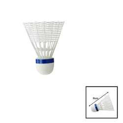 Волан Fox 202022000116 пластик, 8 см, белый