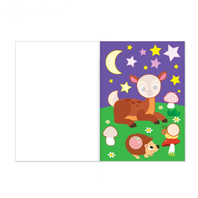 Аппликация с раскрасками Буква-ленд 