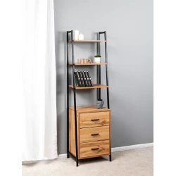 Stellaj 25x50x174 sm, LDSP, qəhvəyi Stellaj 25x50x174 sm, LDSP, qəhvəyi