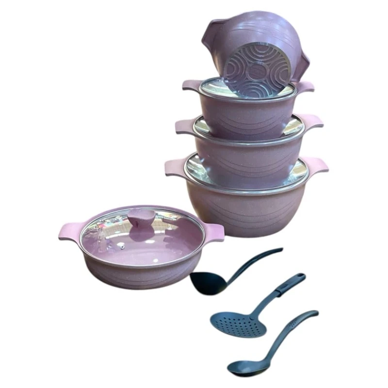 Qazan dəsti Ldenbo SHA-00006577, qranit, çəhrayı, 20/24/28/32 sm, 16 əd. Qazan dəsti Ldenbo SHA-00006577, qranit, çəhrayı, 20/24/28/32 sm, 16 əd.