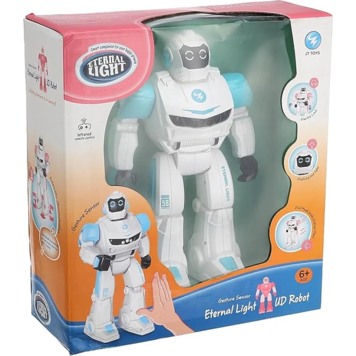 Радиоуправляемый робот JT391, 3+ лет, пластик, белый