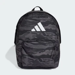 Рюкзак Adidas Linear Graphic JF6086, полиэстер, серый