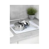 Сушилка для посуды Wenko Clean, 48x12x32 см, металл, полипропилен, с поддоном, белая