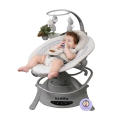 Кресло-качалка Kidilo TY01, серый