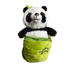 Yumşaq oyuncaq Panda torbada_panda_1_74, rəngbərəng, 74 sm