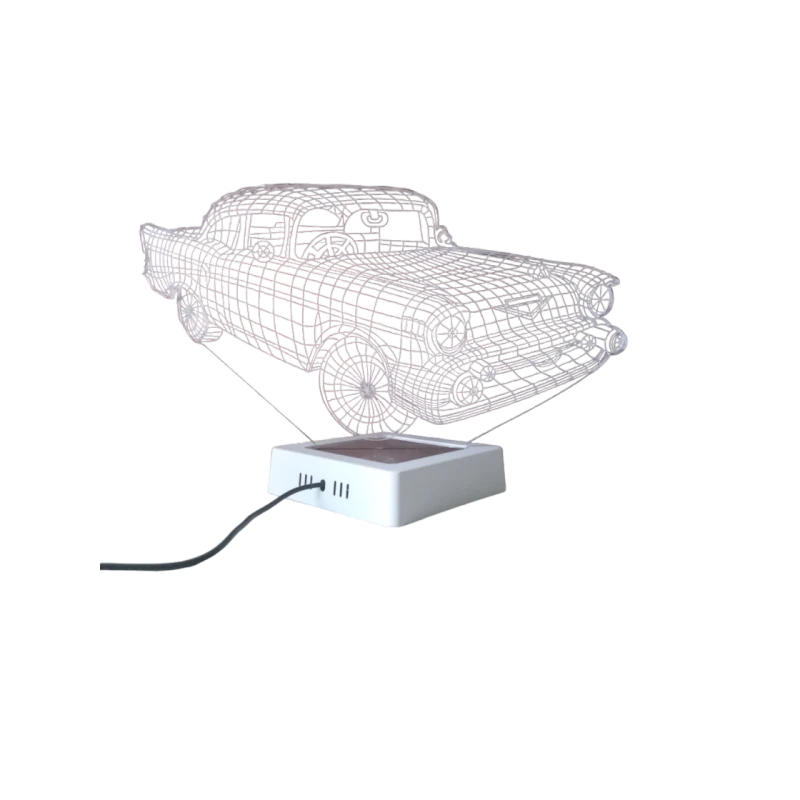 3D gecə lampası cvc01, şüşə/dəmir, çəhrayı, 19х32 sm 3D gecə lampası cvc01, şüşə/dəmir, çəhrayı, 19х32 sm