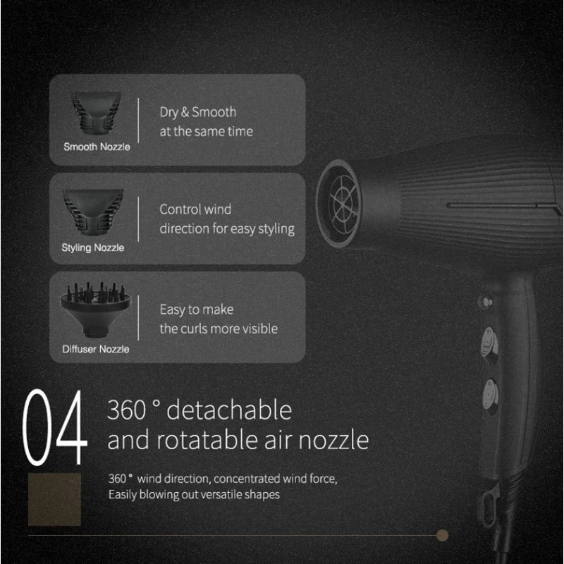 Фен WMARK NG-2300 Black