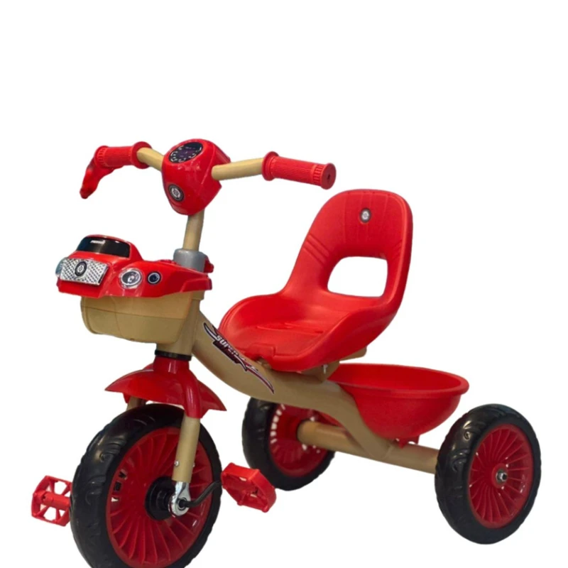 Uşaq üçtəkərli velosipedi AZR-9092, qırmızı