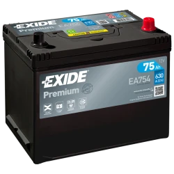 Автомобильный аккумулятор Exide EA754