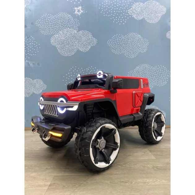 Uşaq elektrikli avtomobili AZR 282, qırmızı Uşaq elektrikli avtomobili AZR 282, qırmızı