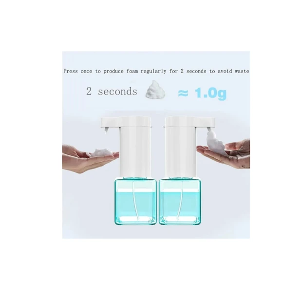 Сенсорный дозатор для жидкого мыла, пластик, белый