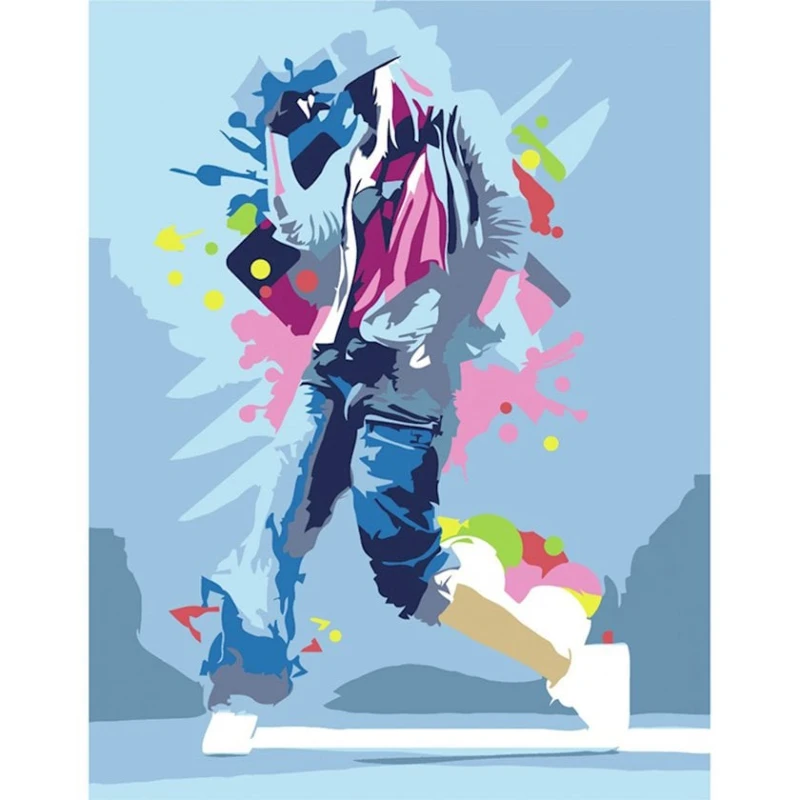 Картина Rosa Start по номерам, Dance Girl, 35х45см