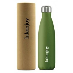 Спортивная фляга Laken Thermo Lakenjoy, зеленая, 0.5 л