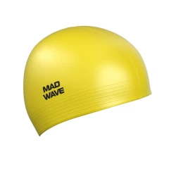 Шапочка для плавания Mad Wave Solid Latex M0565-01-0-06W