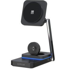 Simsiz enerji toplama cihazı Levelo Wireless Charger 3 in 1 Aurora