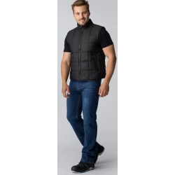 Жилет мужской Fakel 59912737, черный, полиамид, размер S Жилет мужской Fakel 59912737, черный, полиамид, размер S