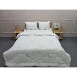 Одеяло Hanzadə SHA-00002842, полутораспальное, зимнее, белое, 155x215 см