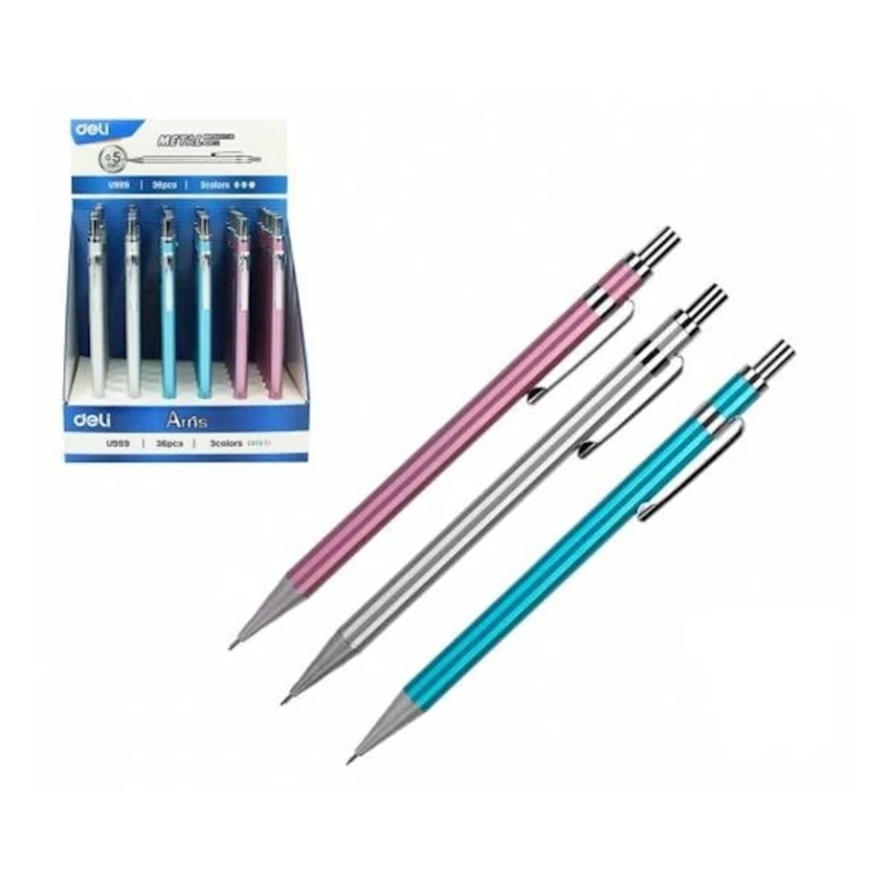 Механический карандаш Deli U999, 0.5 мм, товар а ассортименте Механический карандаш Deli U999, 0.5 мм, товар а ассортименте