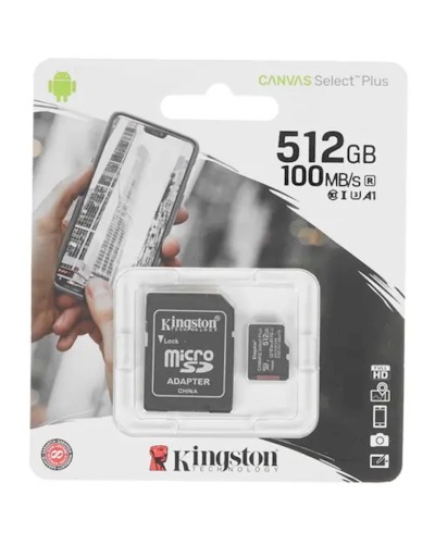 Yaddaş kartı Kingston 512GB MicroSDXC SDCS2/512GB