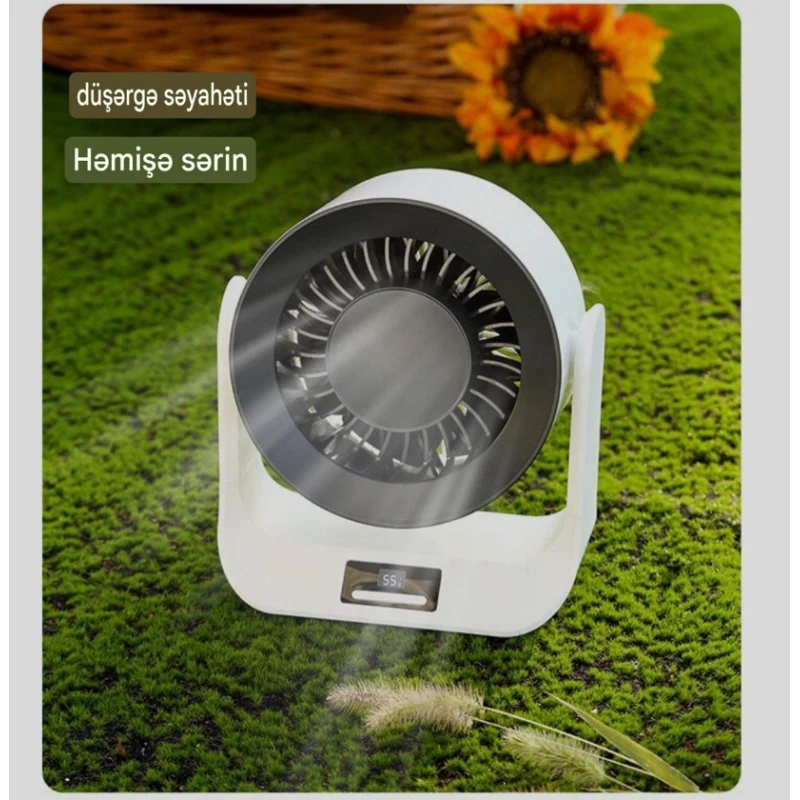 Çəhrayı rəngdə masaüstü, avtomobil üçün uyğun, USB batareyası masaüstü fan / mini ventilyator Çəhrayı rəngdə masaüstü, avtomobil üçün uyğun, USB batareyası masaüstü fan / mini ventilyator