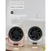Çəhrayı rəngdə masaüstü, avtomobil üçün uyğun, USB batareyası masaüstü fan / mini ventilyator Çəhrayı rəngdə masaüstü, avtomobil üçün uyğun, USB batareyası masaüstü fan / mini ventilyator