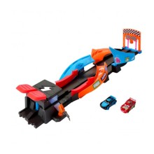 Avtotrek Disney Pixar Cars Glow Racers Launch, 4+ yaş, rəngbərəng