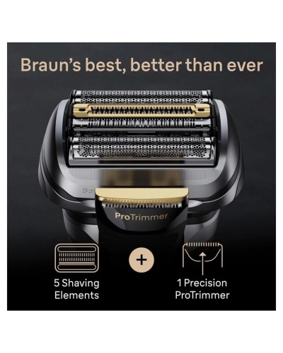 Elektrik ülgüc Braun Series 9 PRO+ 9527s Silver