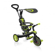 Üçtəkərli velosiped Globber Explorer Trike 4 in 1 Lime Green