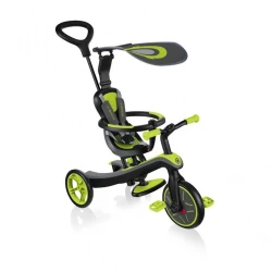 Трехколесный велосипед Globber Explorer Trike 4 in 1 Lime Green