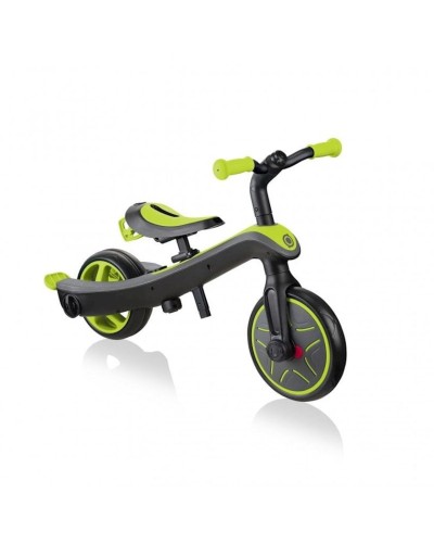 Üçtəkərli velosiped Globber Explorer Trike 4 in 1 Lime Green