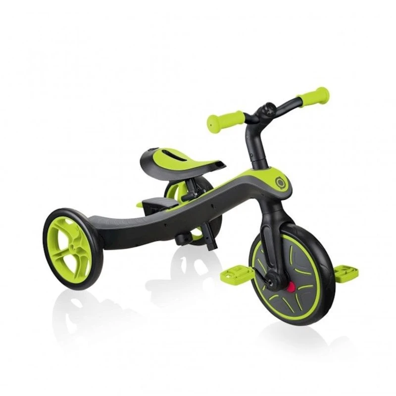 Трехколесный велосипед Globber Explorer Trike 4 in 1 Lime Green Трехколесный велосипед Globber Explorer Trike 4 in 1 Lime Green