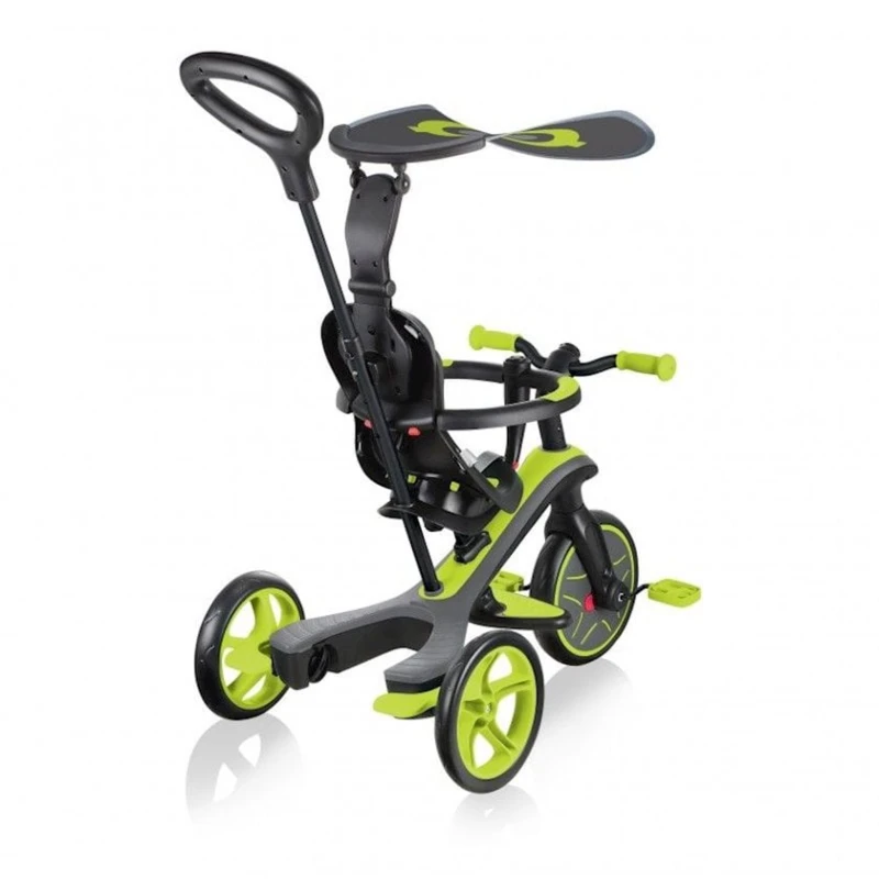 Трехколесный велосипед Globber Explorer Trike 4 in 1 Lime Green Трехколесный велосипед Globber Explorer Trike 4 in 1 Lime Green