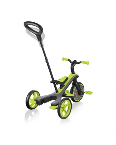 Üçtəkərli velosiped Globber Explorer Trike 4 in 1 Lime Green