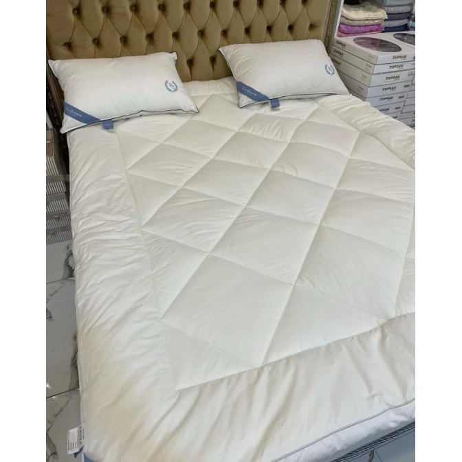 Матрас MiraNova SF-776, бамбук/хлопок, белый, 100x200 см