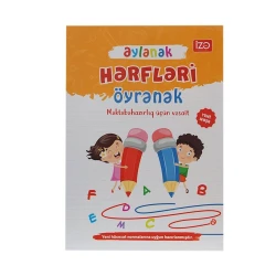 Книга İzə Nəşriyyatı Əylənək Hərfləri Öyrənək