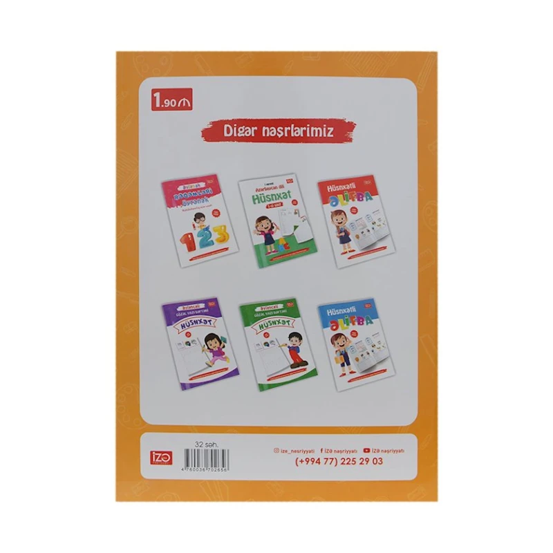 Книга İzə Nəşriyyatı Əylənək Hərfləri Öyrənək Книга İzə Nəşriyyatı Əylənək Hərfləri Öyrənək