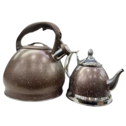 Çaydan dəsti smil_1209, qranit, qəhvəyi