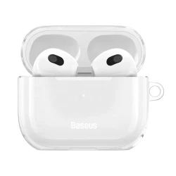 Чехол для наушников Baseus Crystal Series Protective Case для AirPods Pro, Clear (ARAP000100)