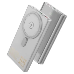 Xarici akkumulyator Hoco Q22 Taurus 22.5W 10000 mAh Grey