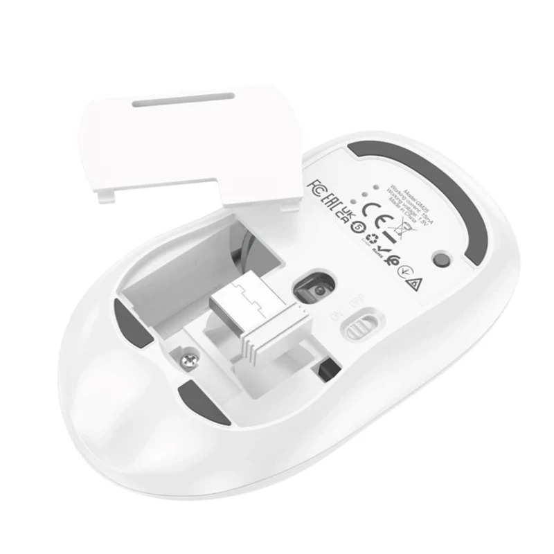 Мышь Hoco GM25 Wireless Mouse White Мышь Hoco GM25 Wireless Mouse White