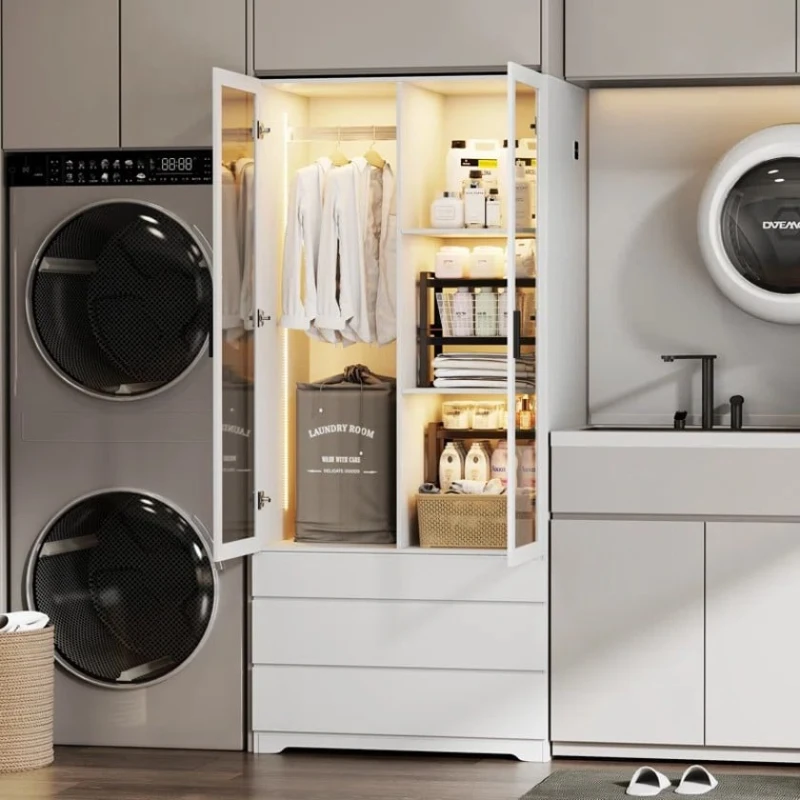 Шкаф Art Mebel Art-80-16, ЛДСП, белый, 50x80x210 см Шкаф Art Mebel Art-80-16, ЛДСП, белый, 50x80x210 см