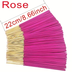 Ароматические палочки с ароматом розы, длительное горение, высококачественный бамбук, в ассортименте - miks030 Ароматические палочки с ароматом розы, длительное горение, высококачественный бамбук, в ассортименте - miks030