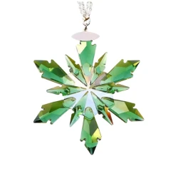 Avtomobil üçün asma avto661 Swarovski, yasil, ulduz