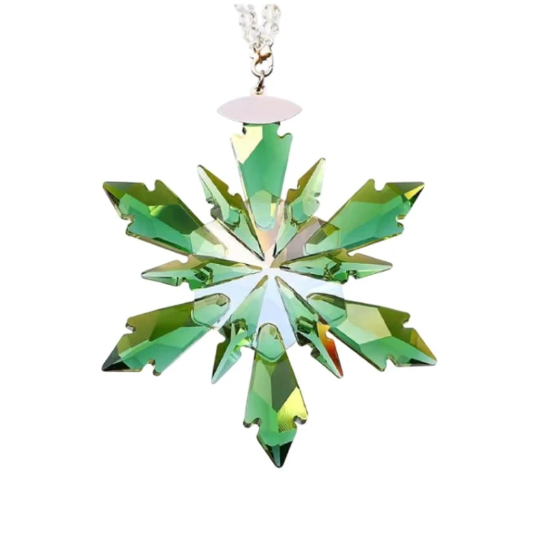 Avtomobil üçün asma avto661 Swarovski, yasil, ulduz