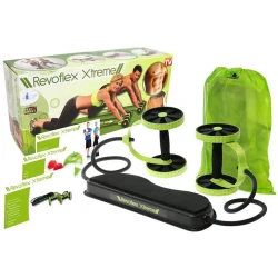 Çoxfunksiyalı espander Revoflex Xtreme Fitness-S3, yaşıl