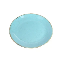 Тарелка Porland Seasons фарфор, бирюзовый, 20 см