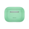 Чехол для наушников Baseus Super Thin Silica Gel Case для Apple AirPods Pro, Green