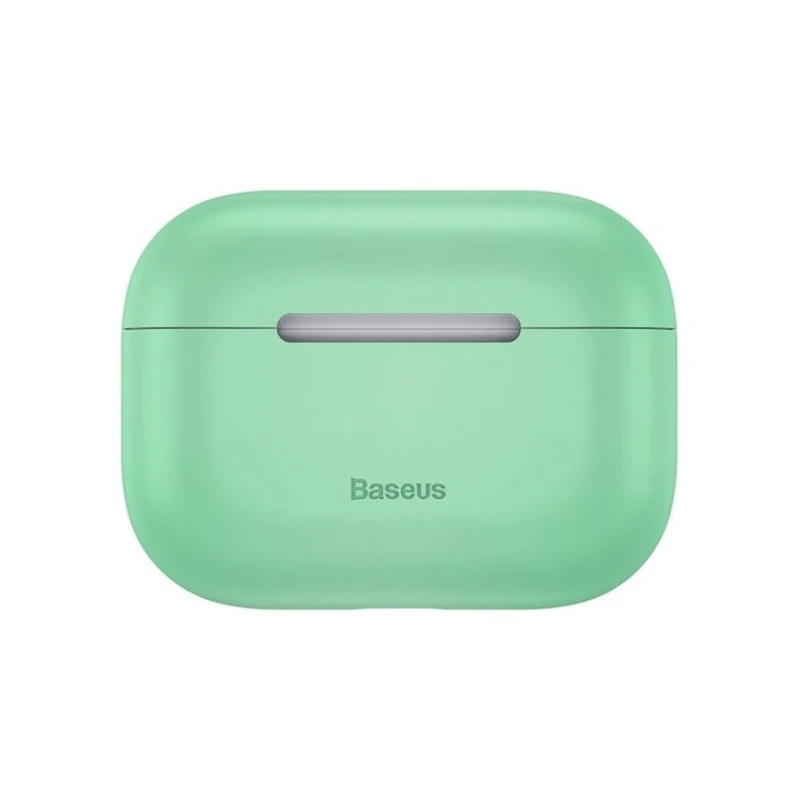 Чехол для наушников Baseus Super Thin Silica Gel Case для Apple AirPods Pro, Green