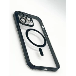 Чехол MagSafe Case для Apple iPhone 15 Pro Max Черный